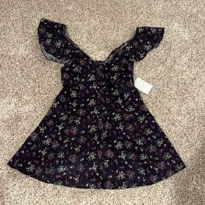 Free People violet visions combo romper